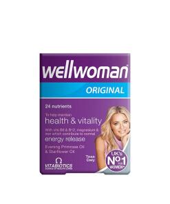 Vitabiotics Wellwoman Original - Multivitamines pour femmes (30 capsules)