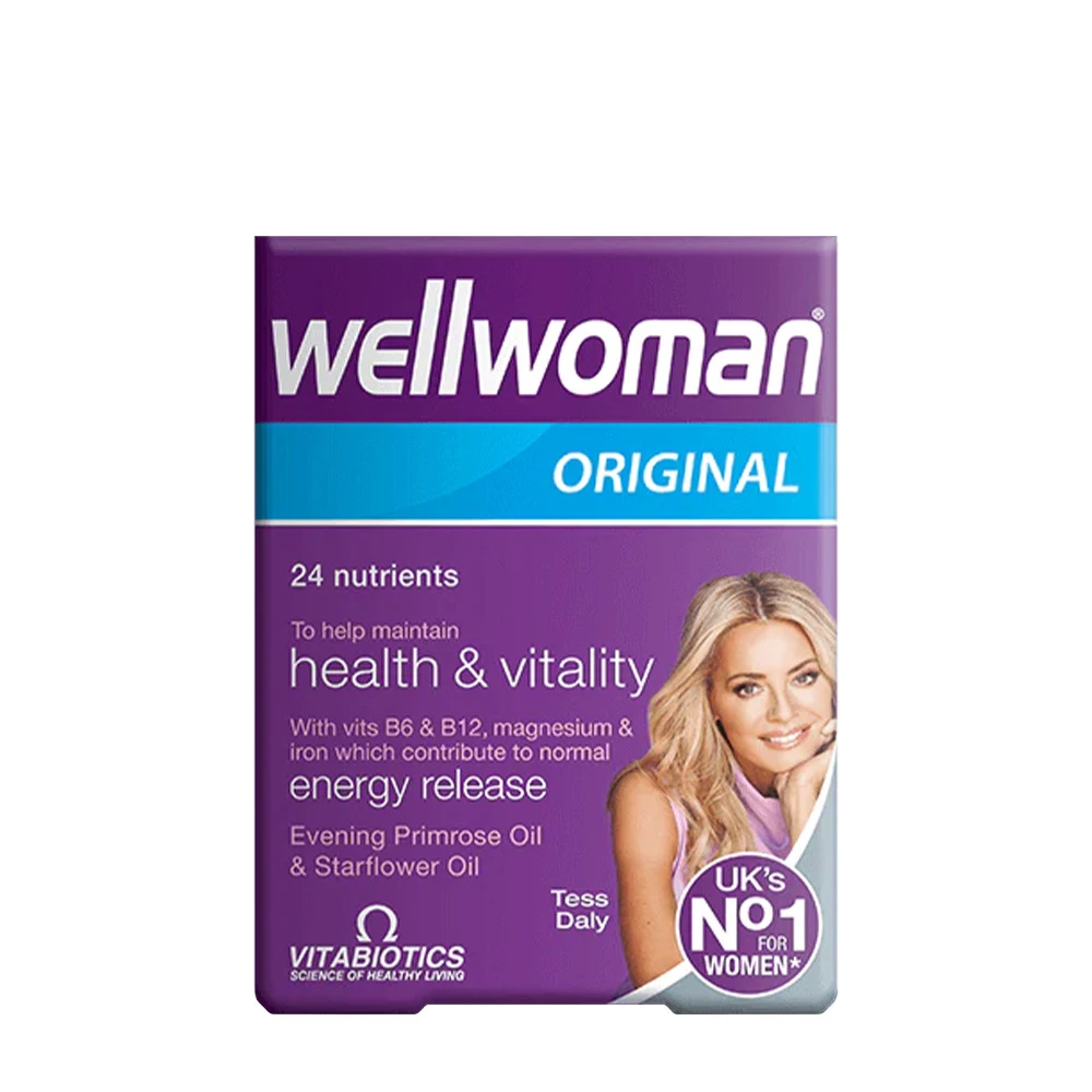 Vitabiotics Wellwoman Original - Multivitamines pour femmes (30 capsules)