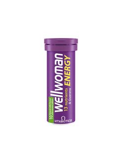 Vitabiotics Wellwoman Énergie (10 comprimés effervescents, citron)