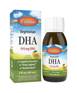 Carlson Labs - Vegetarische DHA, Natuurlijke Citroensmaak - 60 ml