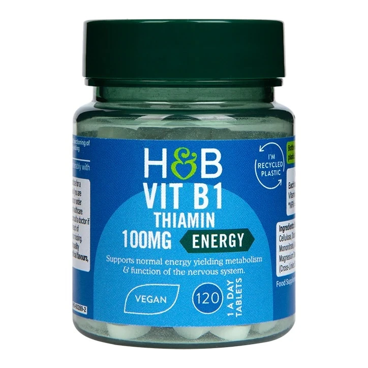 Holland & Barrett - Vitamine B1, 100 mg - 120 tabletten