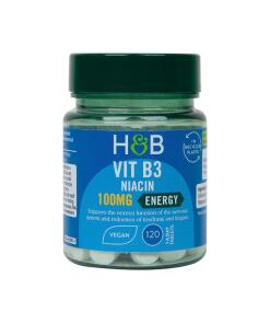 Holland & Barrett - Vitamine B3, 100 mg - 120 tabletten