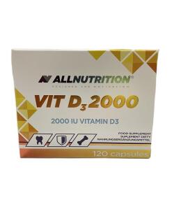 Vitamine D3 2000, 2000 UI - 120 capsules