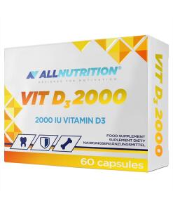 Vitamine D3 2000, 2000 UI - 60 capsules