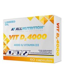 Vitamine D3 4000, 4000 UI - 60 capsules