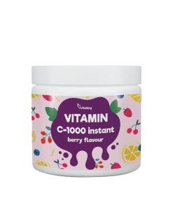 Poudre de Vitamine C Instantanée Suprême Vitaking (400 g, Mûre)