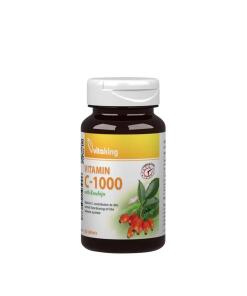 Vitamine C-1000 à libération prolongée avec églantier (60 comprimés)