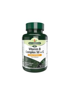 Natures Aid - B-50 Complex + C (30 tabletten)