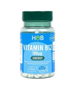 Holland & Barrett - Vitamine B12, 100 mcg - 120 tabletten