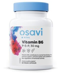 Osavi - Vitamine B6, P-5-P, 30 mg - 60 veganistische capsules