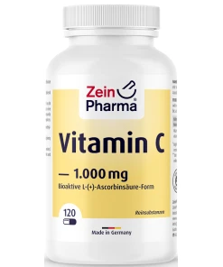 Zein Pharma - Vitamine C, 1000 mg - 120 capsules