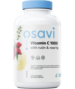 Osavi - Vitamine C1000 met Rutine & Rozenbottel - 180 veganistische capsules