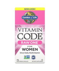 Garden of Life - Vitamin Code RAW ONE voor vrouwen - 75 capsules