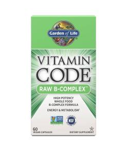Garden of Life - Vitamin Code Raw B-Complex - 60 Veganistische Capsules