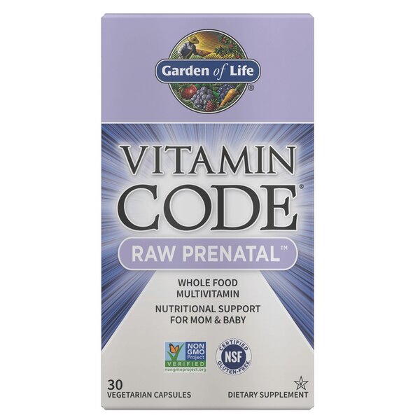 Garden of Life - Vitamin Code Rauwe Zwangerschapsvitaminen - 30 capsules
