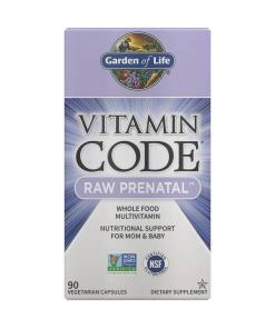 Garden of Life - Vitamin Code Rauwe Prenatale Vitaminen - 90 capsules