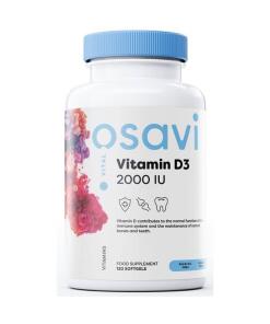 Osavi - Vitamine D3, 2000 IE - 120 Zachte Capsules