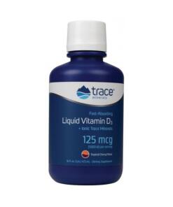Vitamine D3 liquide, cerise tropicale - 473 ml.