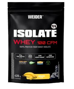 Weider - Isolat de Whey 100 CFM, Banane - 420g