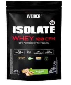 Weider - Isolaat Whey 100 CFM, Pistache - 420 g