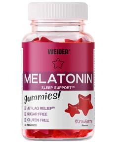Weider - Mélatonine, Fraise - 60 bonbons à mâcher