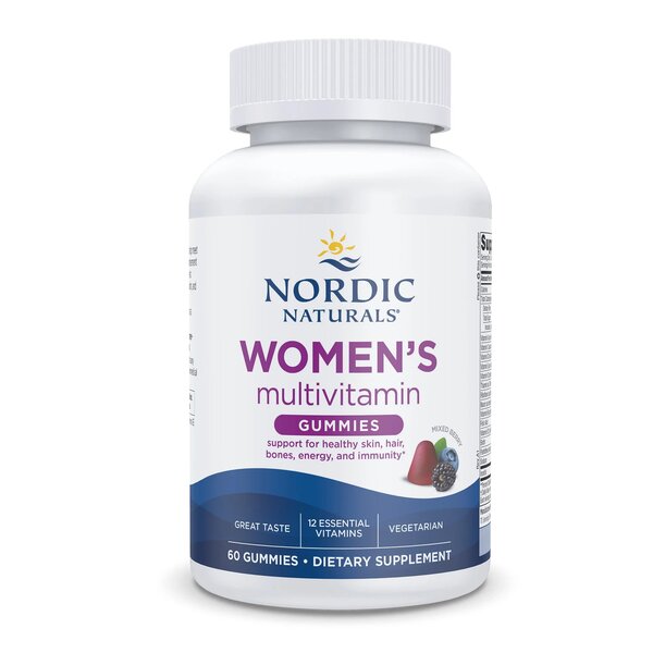 Nordic Naturals - Multivitamine-gummies voor vrouwen, gemengde bessen - 60 gummies