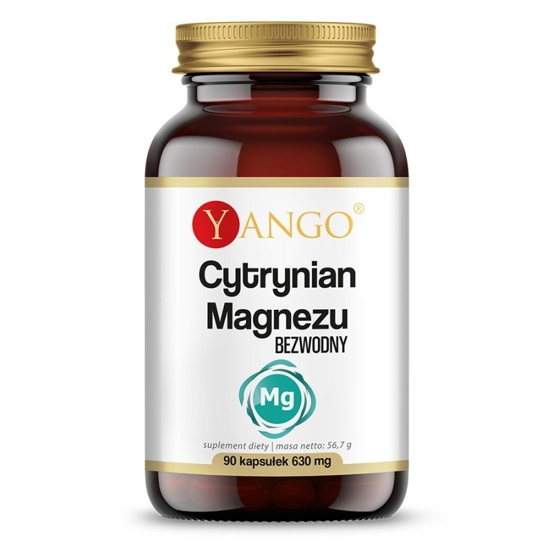 Yango - YANGO Magnesiumcitraat watervrij (90 capsules)
