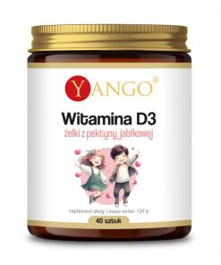 Yango - YANGO Vitamine D3-appelpectinegummies (40 stuks)