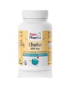 Choline, 600mg - 60 caps