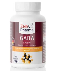 Zein Pharma - GABA, 500 mg - 90 gélules