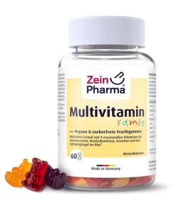 Zein Pharma - Multivitamines Familiales - 60 bonbons à mâcher
