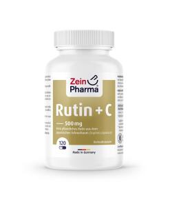 Zein Pharma - Rutine + Vitamine C, 500mg - 120 gélules végétales
