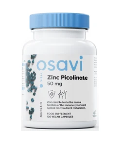 Picolinate de zinc, 50mg - 120 gélules végétaliennes