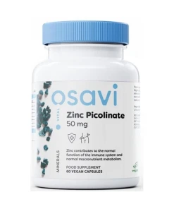 Picolinate de zinc, 50mg - 60 gélules végétaliennes