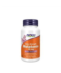 NOW Foods - Melatonine 10 mg Extra Sterkte, 100 Veganistische Capsules